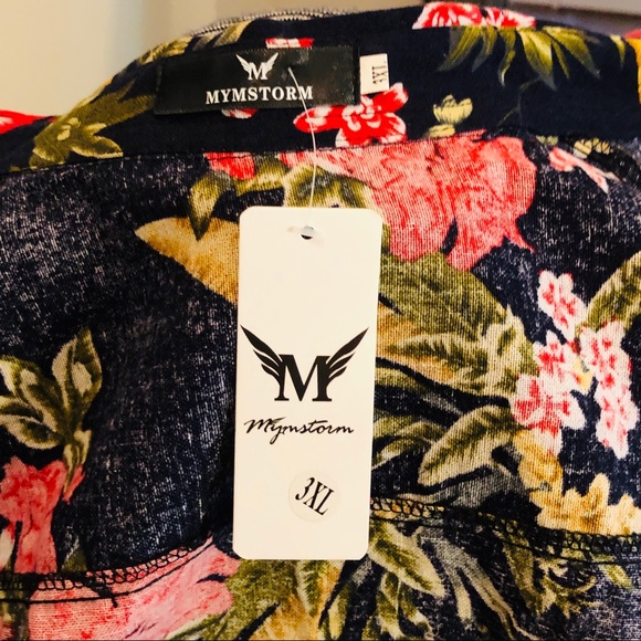 Mymstorm Men's button down shirt, long sleeve NWT - Picture 5 of 8